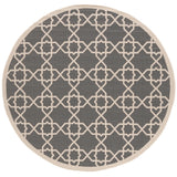 Safavieh Courtyard 6'-7" x 6'-7" Rug in Grey / Beige