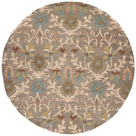 Safavieh Cambridge 6'-0" x 6'-0" Rug in Moss / Multi