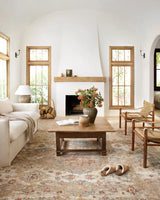 Loloi Gaia Gaa-02 Gold/Taupe Rugs - room scene 1