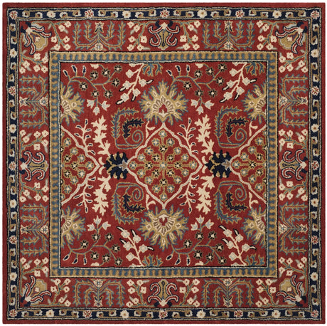 Safavieh Antiquity 6'-0" x 6'-0" Rug in Red / Multi