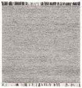 Safavieh Natura 6'-0" x 6'-0" Rug in Black / Ivory