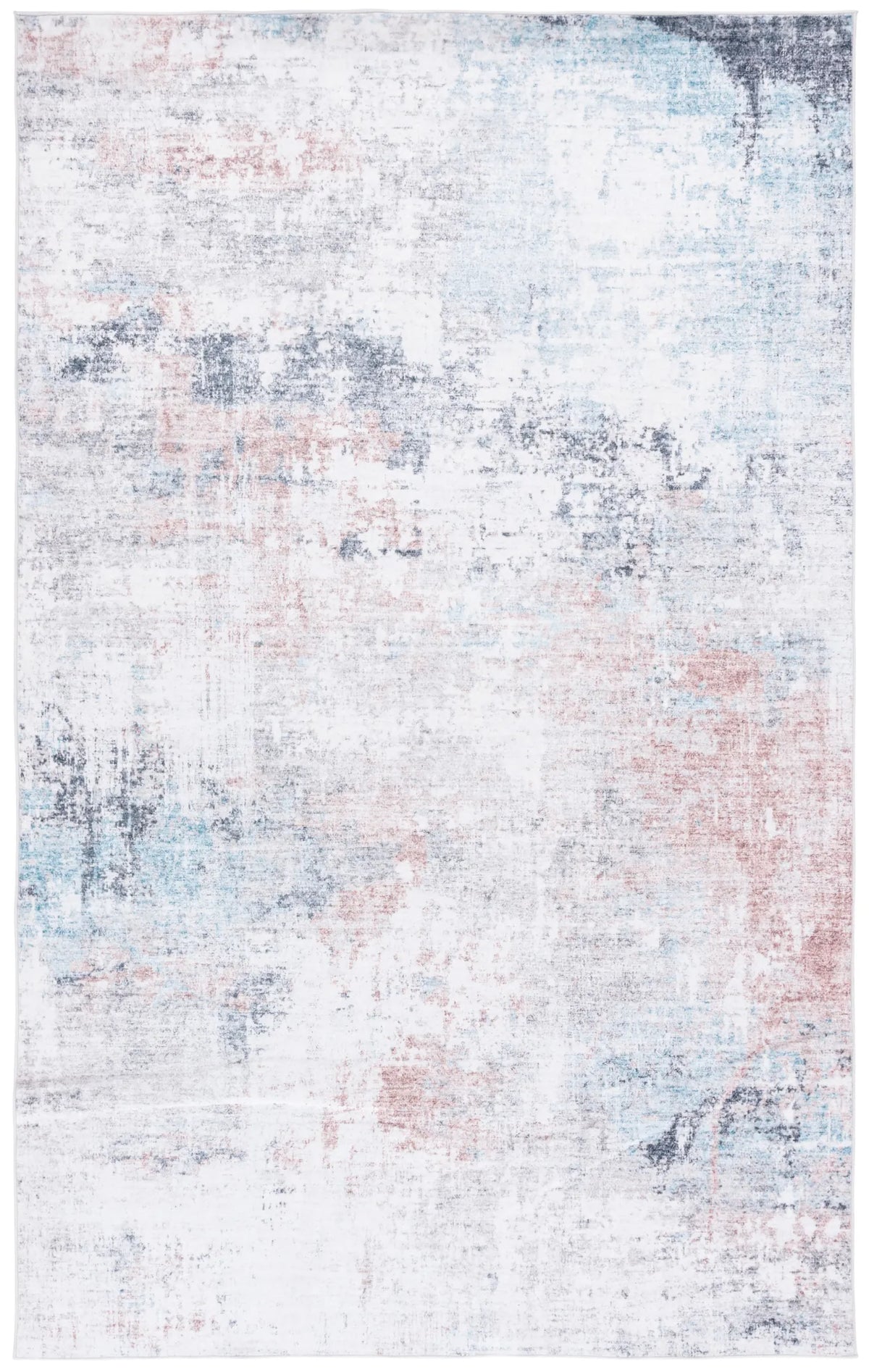 Safavieh Santa Monica 4'-0" x 6'-0" Rug in Beige / Teal