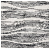 Safavieh Metro 6'-0" x 6'-0" Rug in Ivory / Black