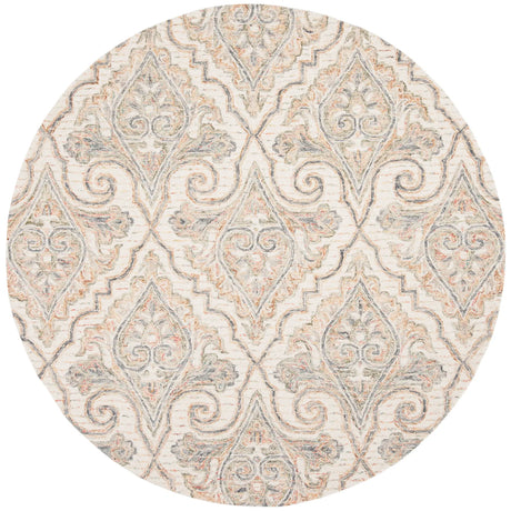 Safavieh Aubusson 6'-0" x 6'-0" Rug in Ivory / Green