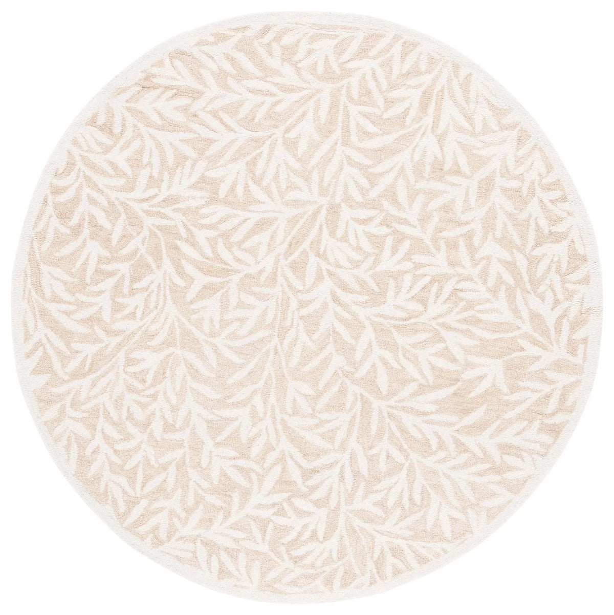 Safavieh Jardin 6'-0" x 6'-0" Rug in Beige / Ivory