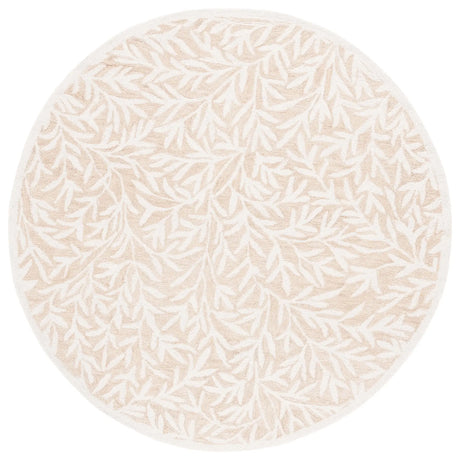 Safavieh Jardin 6'-0" x 6'-0" Rug in Beige / Ivory