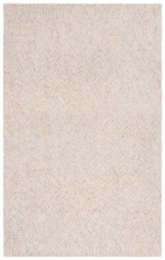 Safavieh Pine 4'-0" x 6'-0" Rug in Rust / Light Grey