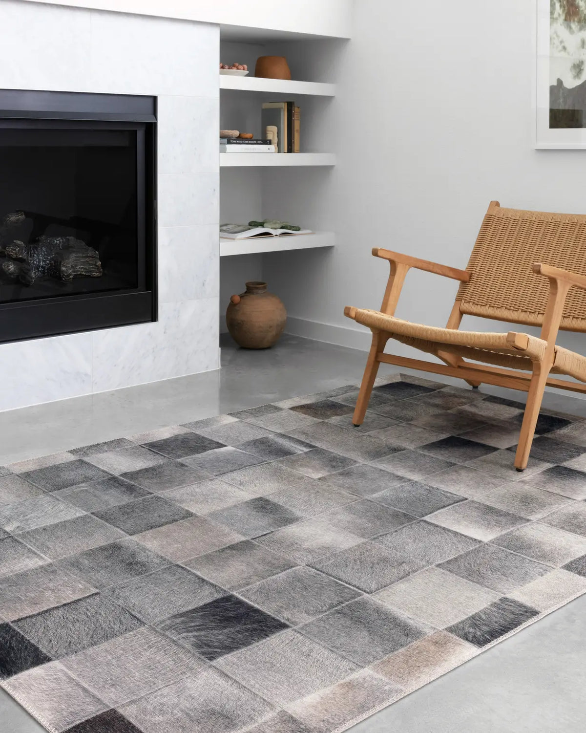 Loloi Maddox Mad-06 Charcoal/Grey Rugs - room scene 1