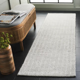 Safavieh Glamour 2'-3" x 8'-0" Rug in Grey / Ivory