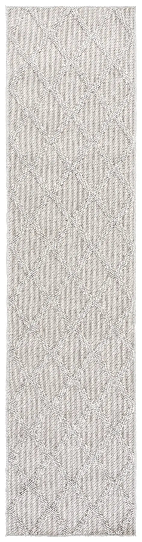 Safavieh Highland 2'-2" x 9'-0" Rug in Light Grey / Ivory
