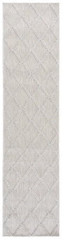 Safavieh Highland 2'-2" x 9'-0" Rug in Light Grey / Ivory