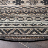 Safavieh Havana 6'-7" x 6'-7" Rug in Brown / Black