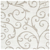 Safavieh Florida Shag 6'-7" x 6'-7" Rug in Ivory / Beige