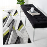 Safavieh Hollywood 2'-3" x 8'-0" Rug in Grey / Green