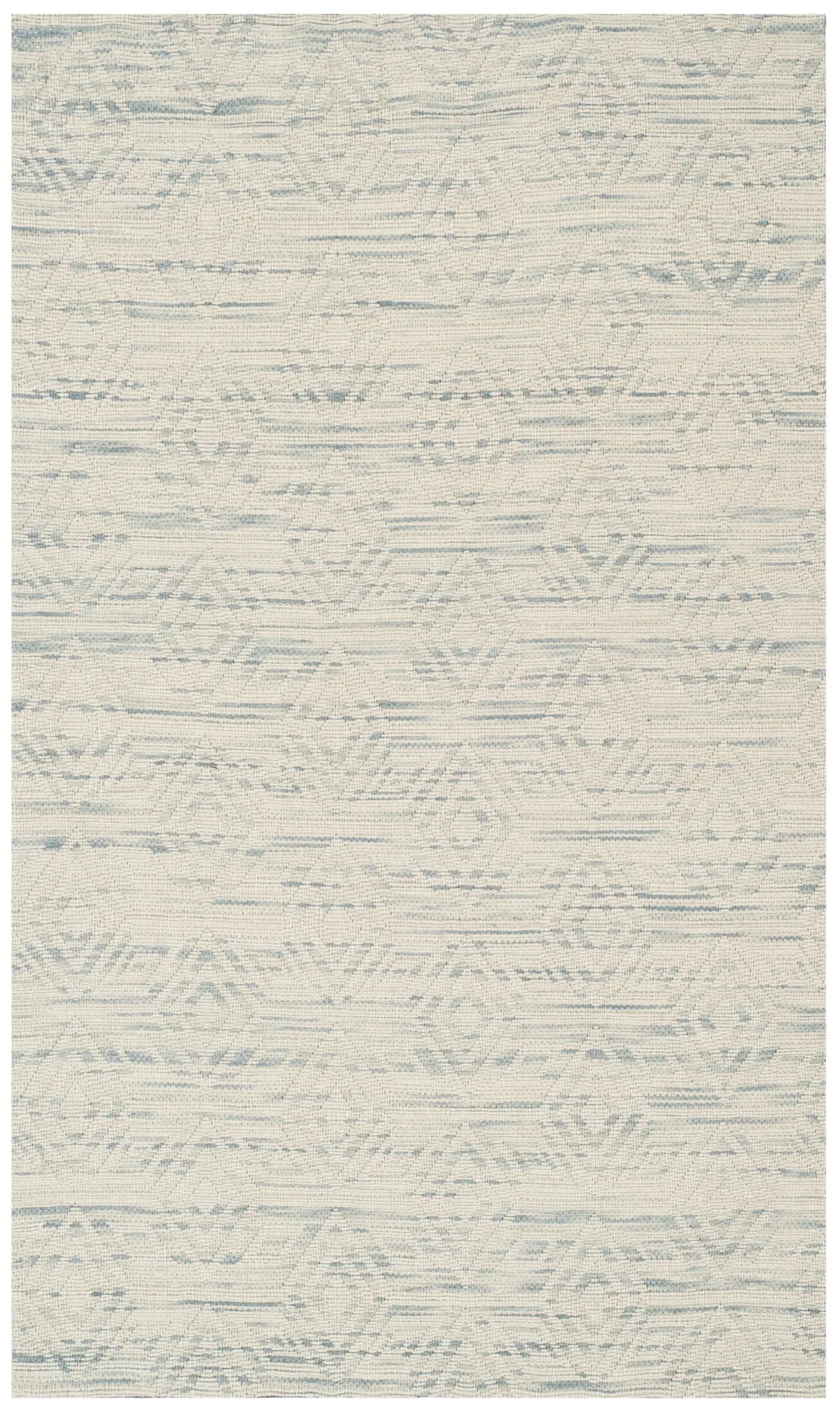 Safavieh Marbella 3'-0" x 5'-0" Rug in Light Blue / Ivory