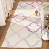 Safavieh Safavieh Kids 2'-6" x 6'-0" Rug in Ivory / Multi