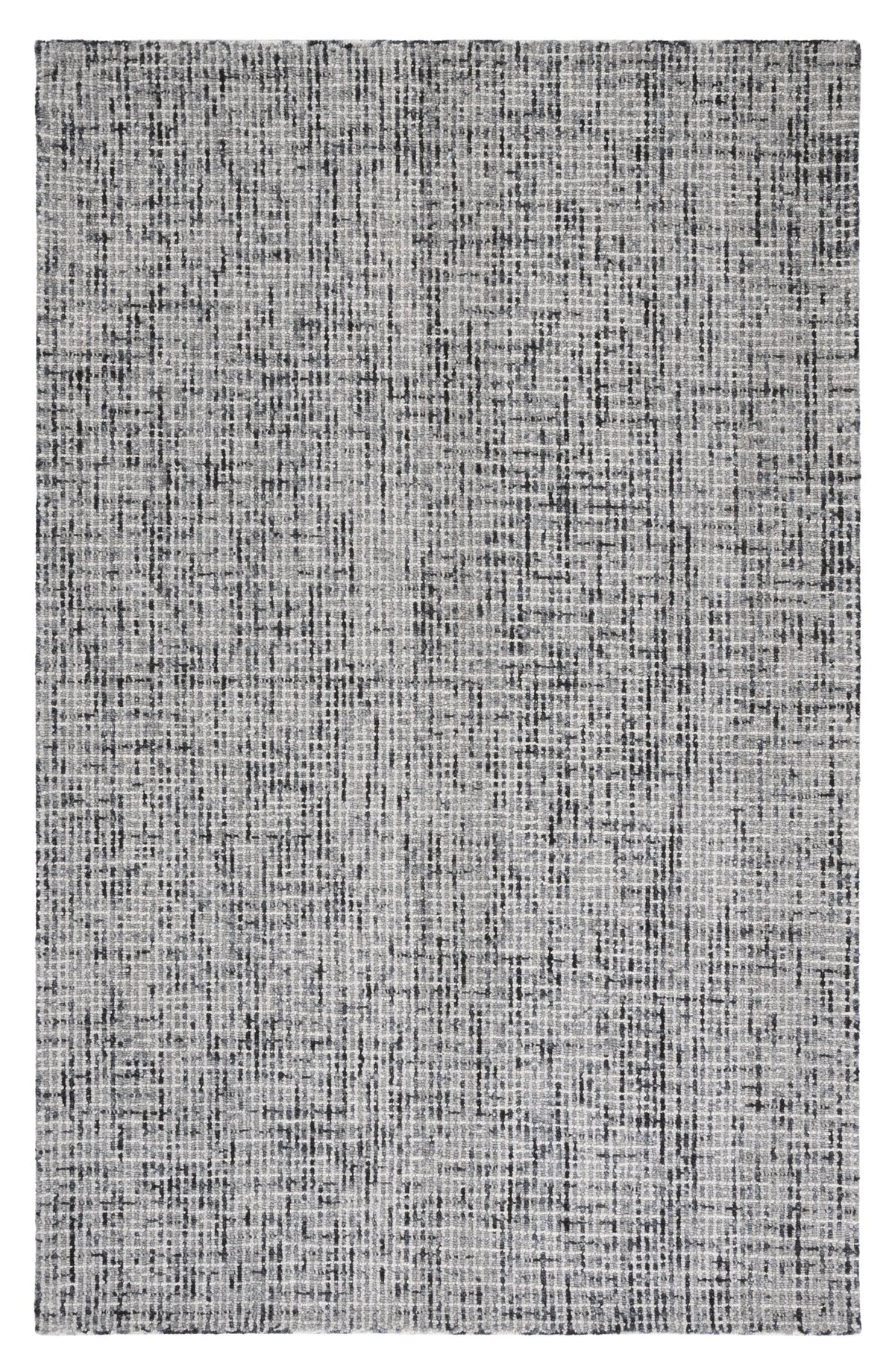 Safavieh Abstract 4'-0" x 6'-0" Rug in Dark Grey / Ivory