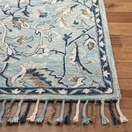 Safavieh Blossom 5'-0" x 8'-0" Rug in Blue / Ivory