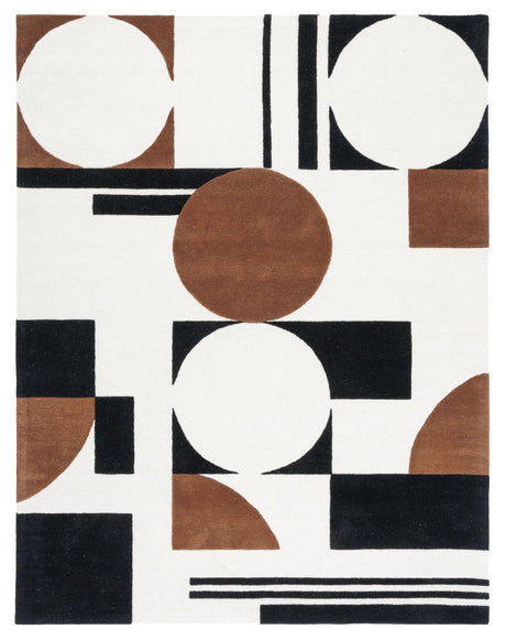 Safavieh Rodeo Drive 10'-0" x 14'-0" Rug in Ivory / Black