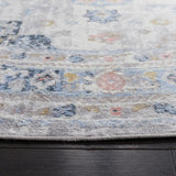 Safavieh Bayside 6'-7" x 6'-7" Rug in Grey / Blue