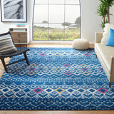 Safavieh Amsterdam 10'-0" x 14'-0" Rug in Navy / Turquoise