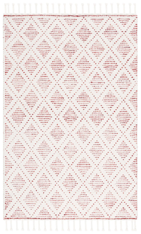 Safavieh Natura 4'-0" x 6'-0" Rug in Ivory / Red