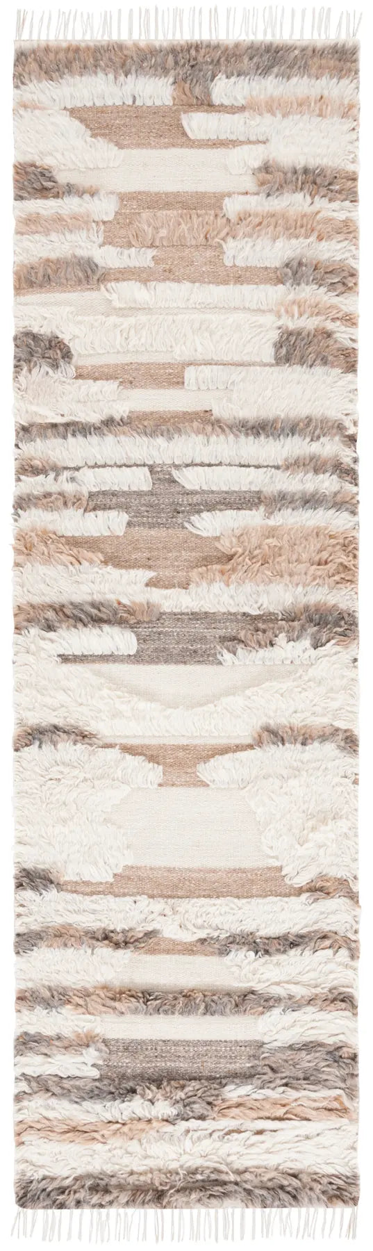 Safavieh Kenya 2'-3" x 8'-0" Rug in Ivory / Brown