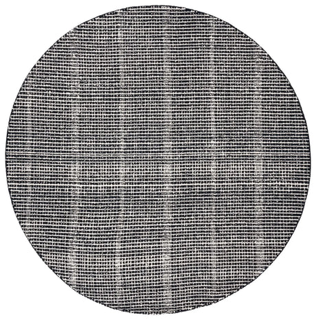 Safavieh Abstract 6'-0" x 6'-0" Rug in Black / Ivory