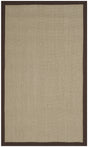Safavieh Natural Fiber 3'-0" x 5'-0" Rug in Sage / Brown
