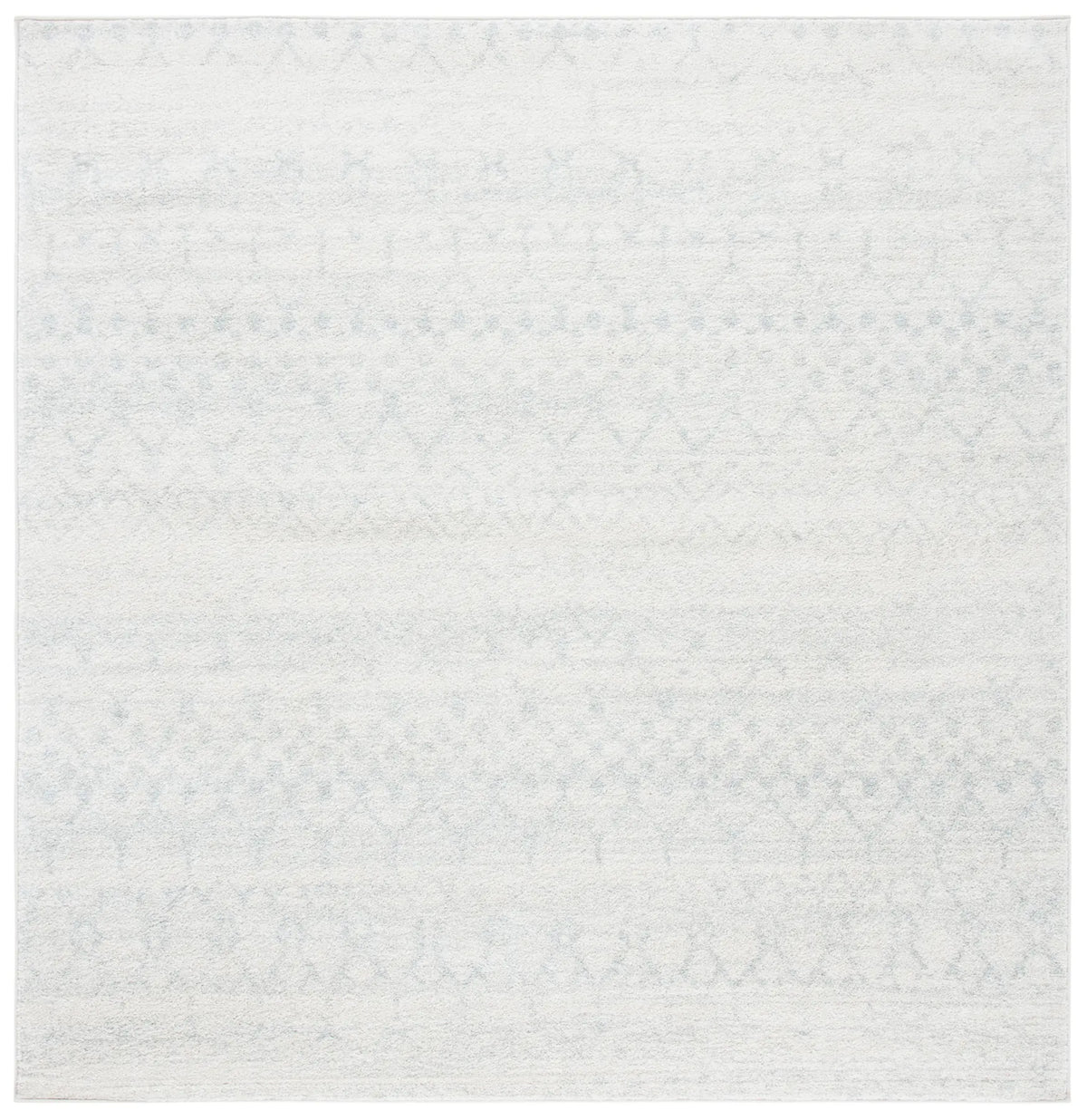 Safavieh Tulum 6'-7" x 6'-7" Rug in Ivory / Light Grey