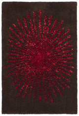 Safavieh Soho 2'-0" x 3'-0" Rug in Brown / Red