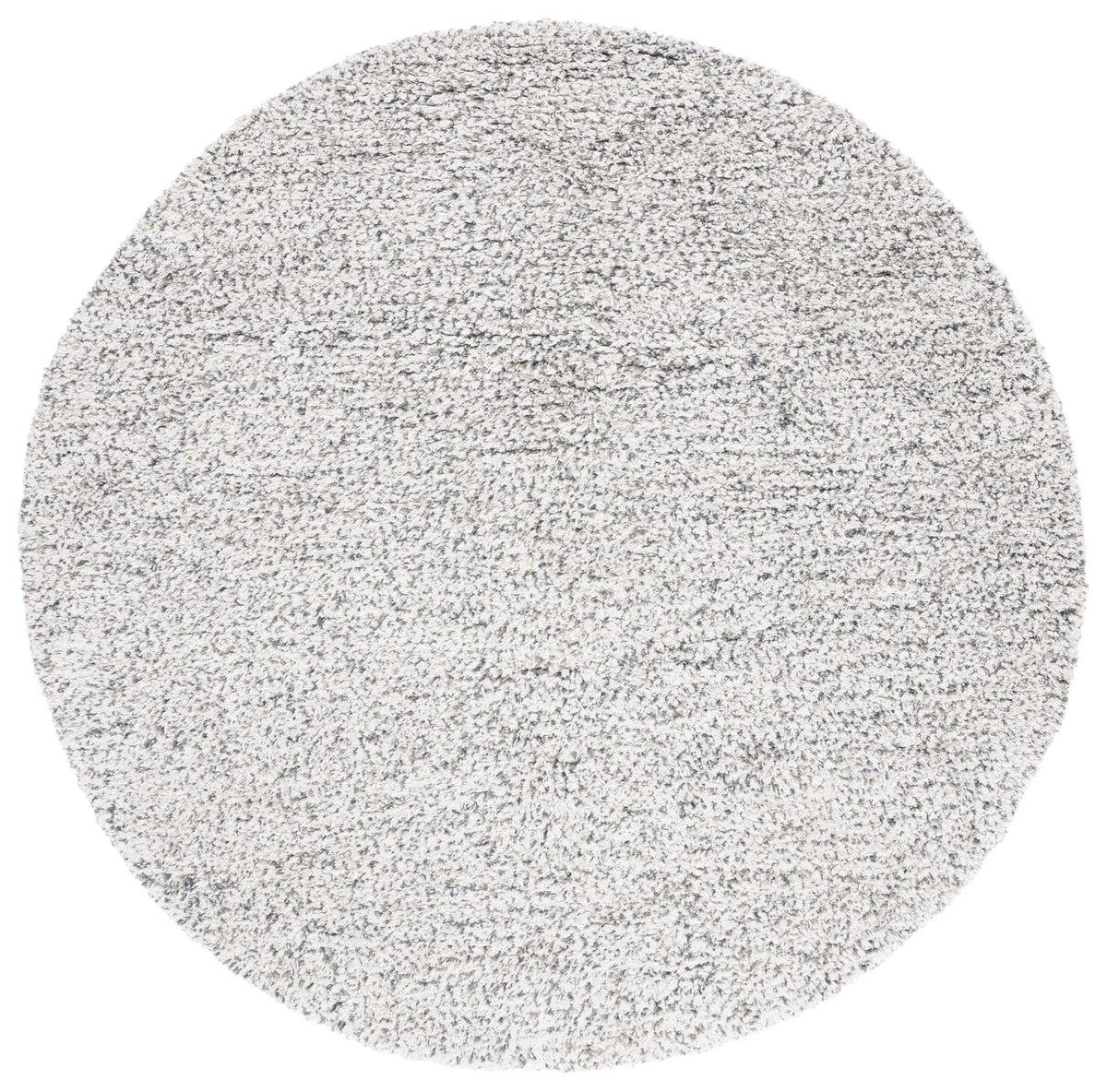 Safavieh Berber 6'-0" x 6'-0" Rug in Ivory / Dark Grey