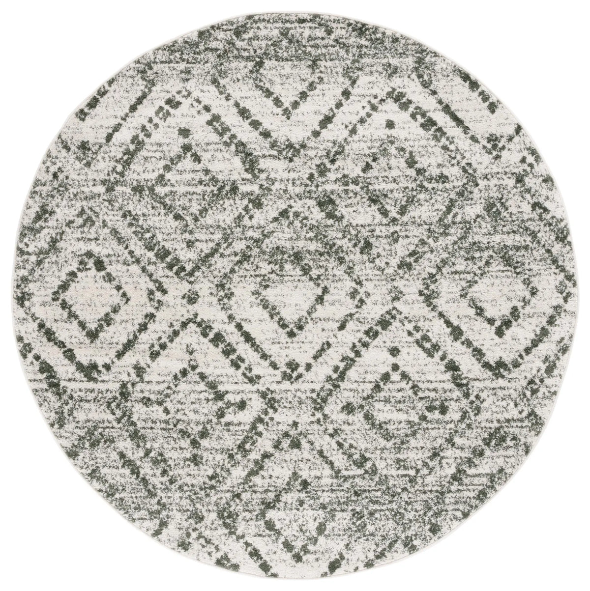 Safavieh Adirondack 6'-0" x 6'-0" Rug in Ivory / Dark Green