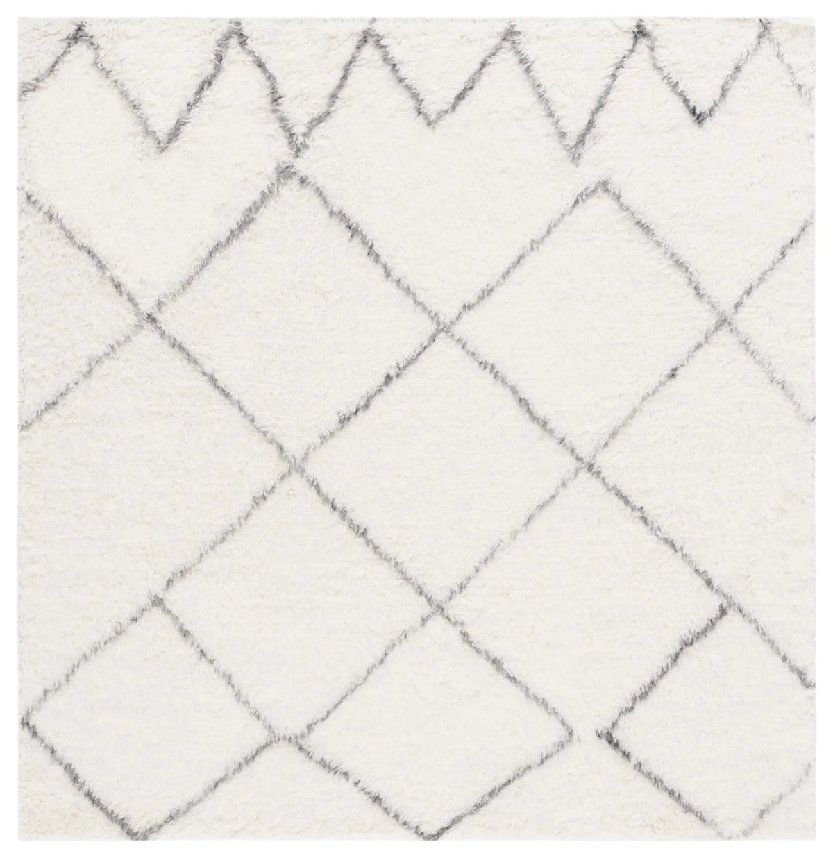 Safavieh Kenya 6'-0" x 6'-0" Rug in Ivory / Grey