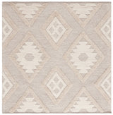 Safavieh Natura 6'-0" x 6'-0" Rug in Beige / Light Grey