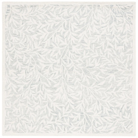 Safavieh Jardin 6'-0" x 6'-0" Rug in Light Grey / Ivory