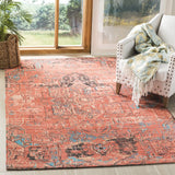 Safavieh Saffron 4'-0" x 6'-0" Rug in Rust / Blue