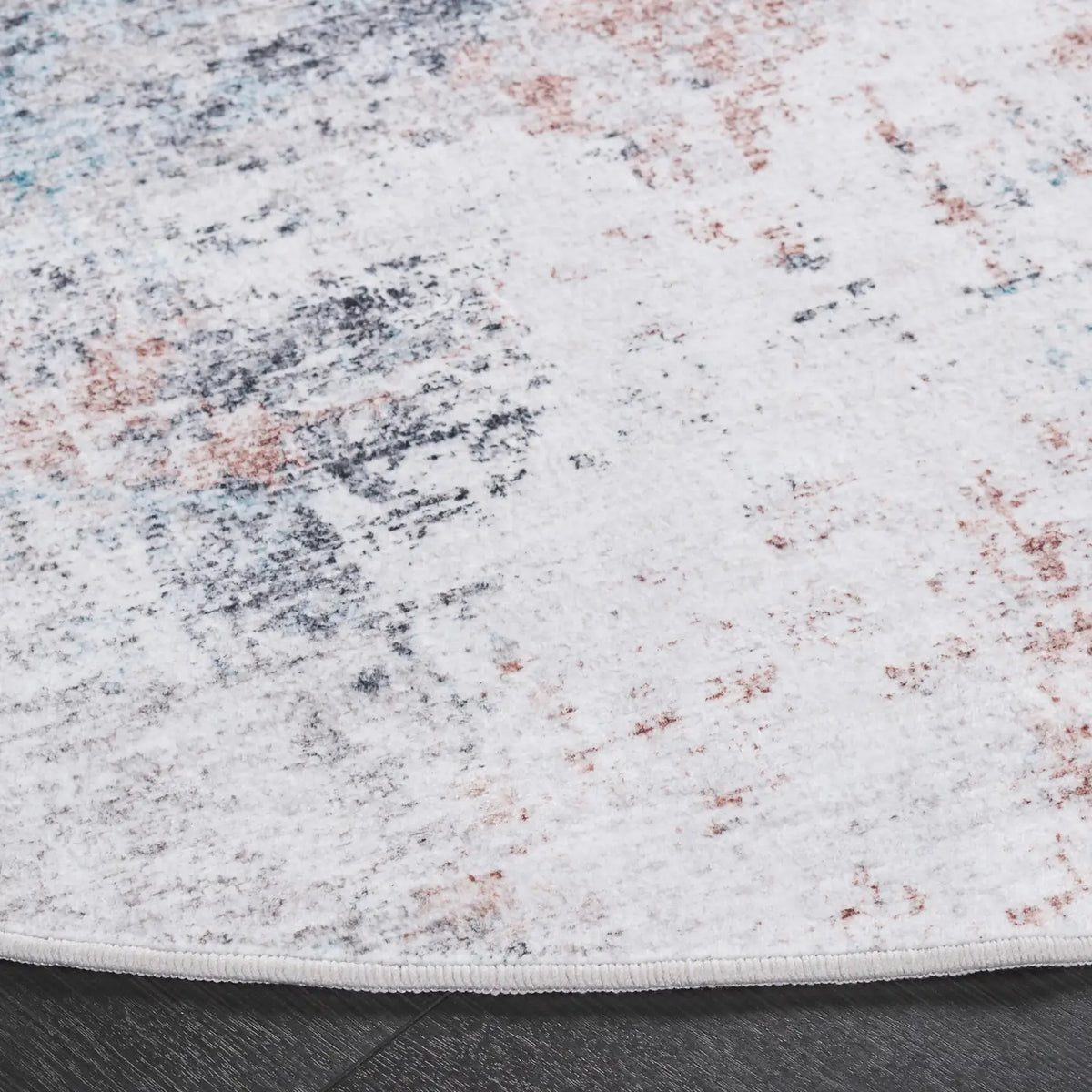 Safavieh Santa Monica 6'-0" x 6'-0" Rug in Beige / Teal