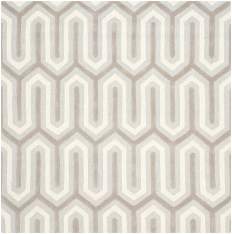 Safavieh Cambridge 6'-0" x 6'-0" Rug in Light Blue / Grey