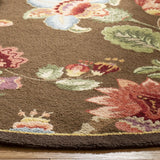 Safavieh Chelsea 5'-6" x 5'-6" Rug in Brown