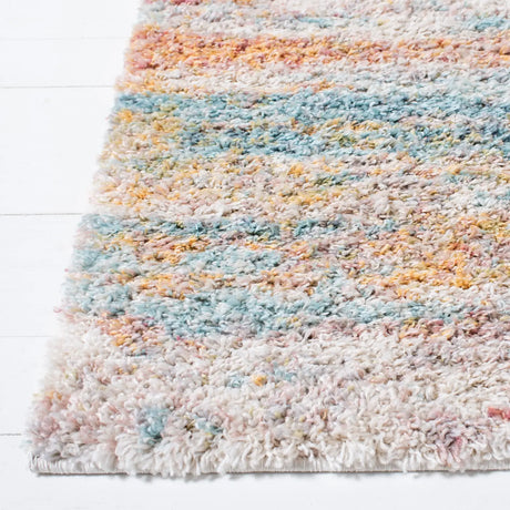 Safavieh Calista 4'-5" x 6'-5" Rug in Beige / Aqua