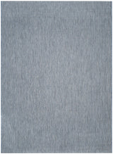 Safavieh Courtyard 10'-0" x 14'-0" Rug in Navy / Grey