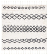 Safavieh Casablanca 6'-0" x 6'-0" Rug in Ivory / Dark Grey