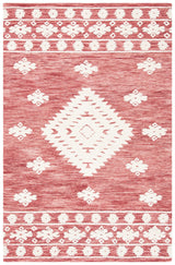 Safavieh Aspen 4'-0" x 6'-0" Rug in Rust / Ivory