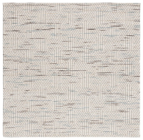 Safavieh Marbella 6'-0" x 6'-0" Rug in Blue / Ivory