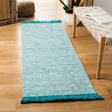 Safavieh Montauk 2'-3" x 7'-0" Rug in Turquoise