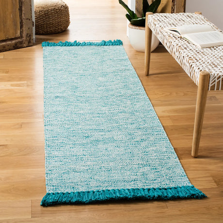 Safavieh Montauk 2'-3" x 7'-0" Rug in Turquoise