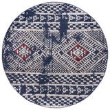 Safavieh Adirondack 6'-0" x 6'-0" Rug in Navy / Light Grey