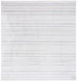 Safavieh Whisper 6'-7" x 6'-7" Rug in Light Grey / Ivory