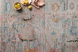 Loloi Elysium Ely-05 Multi/Fiesta Rug - styled aerial 1